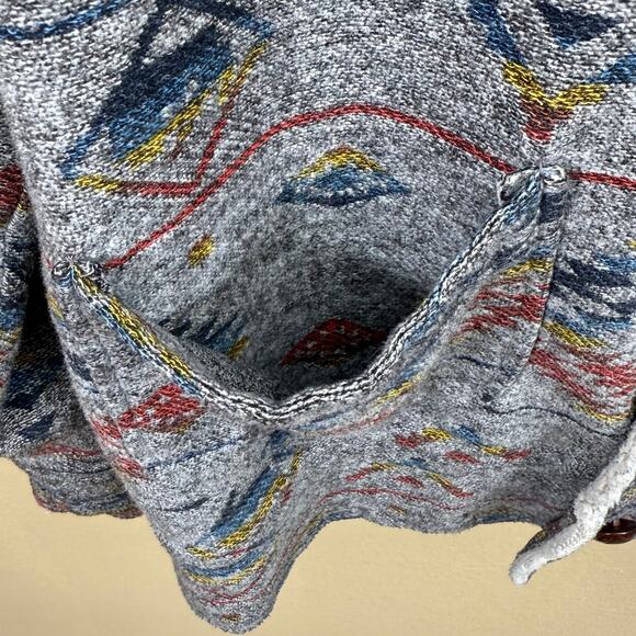 Obey Propaganda Mens Aztec Jacket Sherpa Lined Size S Coat - Picture 4 of 12